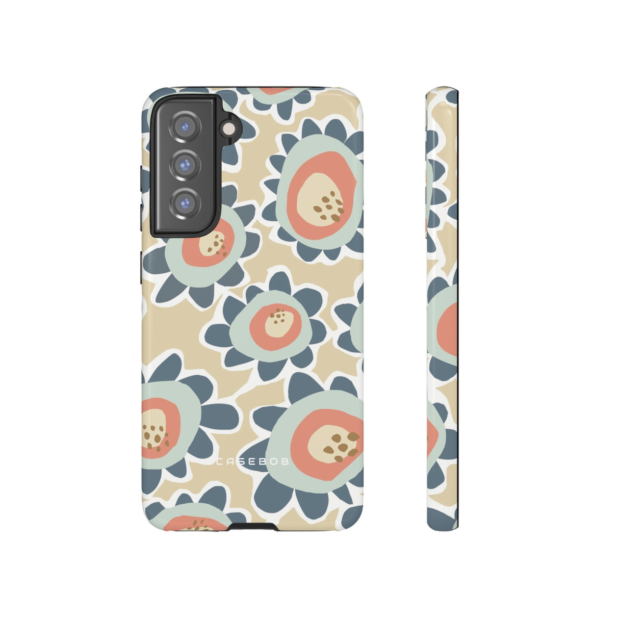 Pastel Happy Flower Phone Case - Protective - Protective Phone Case