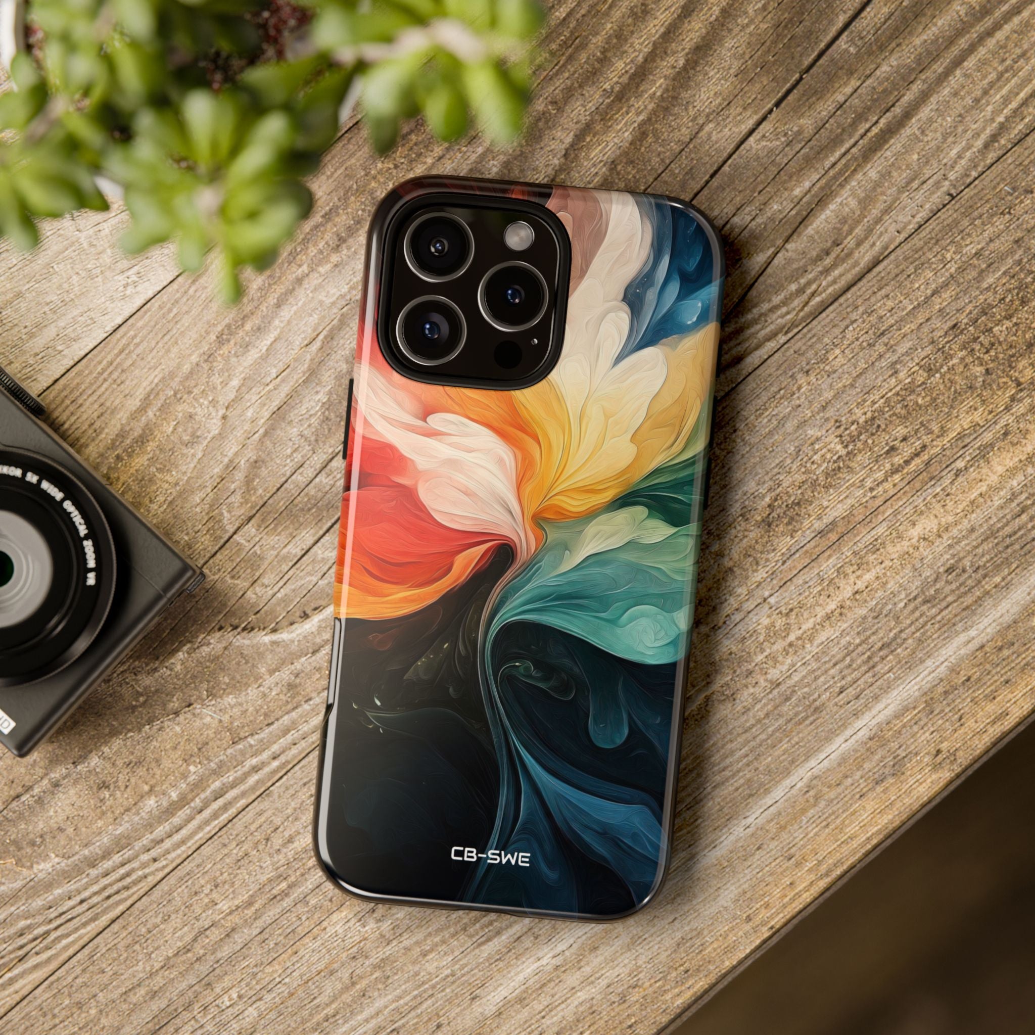Vibrant Flower Burst - iPhone Case