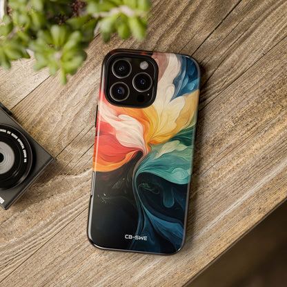 Vibrant Flower Burst - iPhone Case