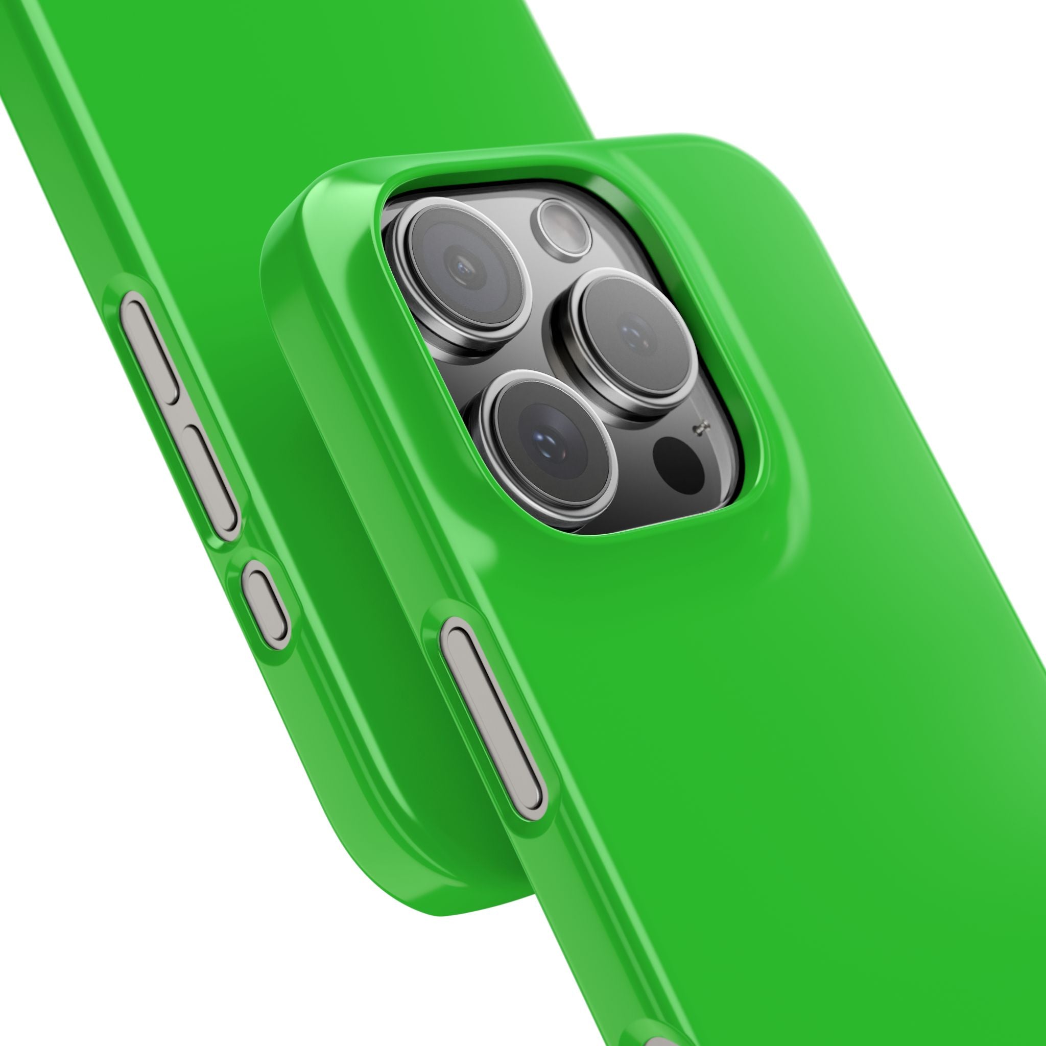 Lime Green - Slim iPhone 16 Phone Case