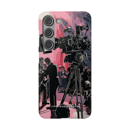 Retro Cinematic Spotlight Samsung S23 - Slim Phone Case