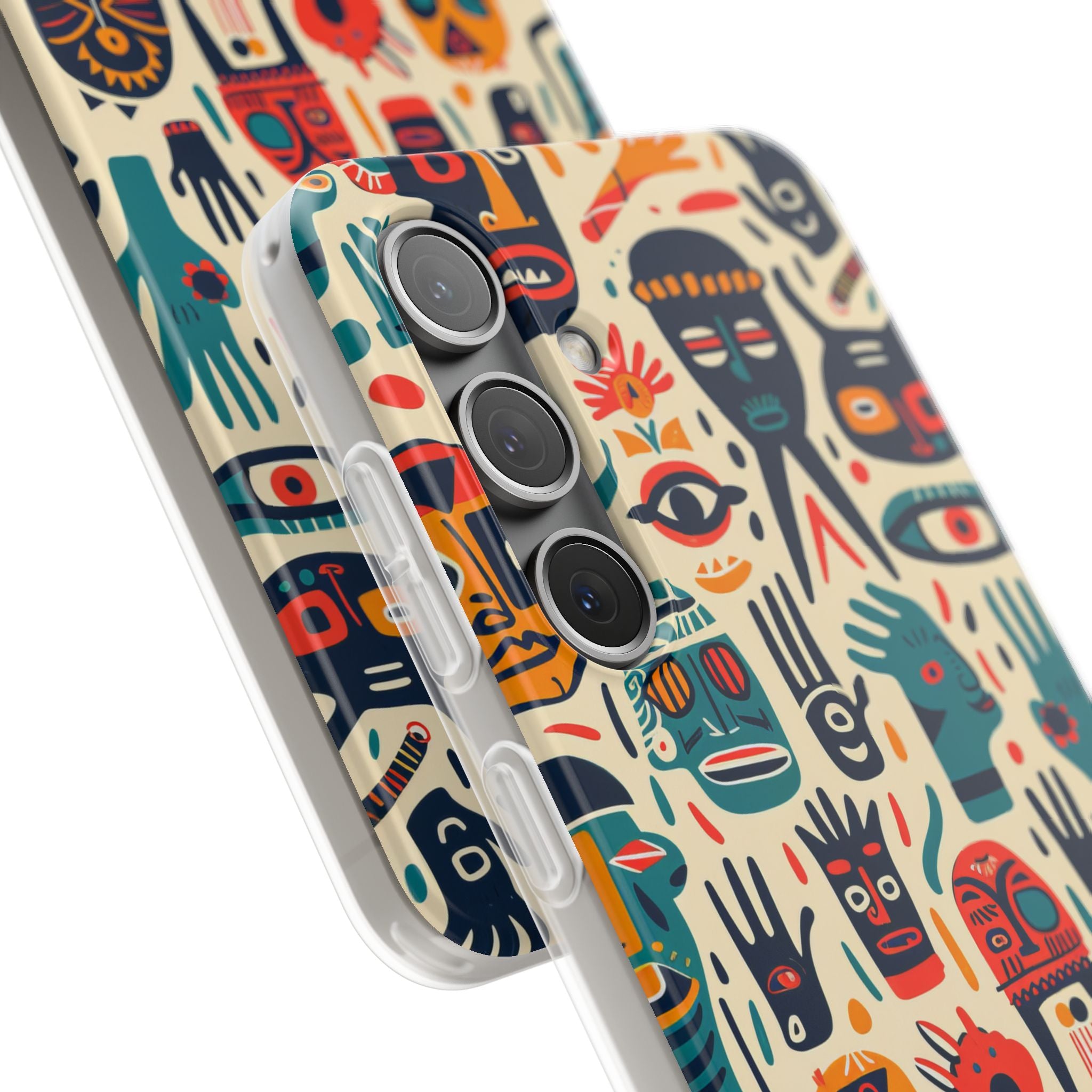 Vivid Faces Samsung S24 Case - Soft