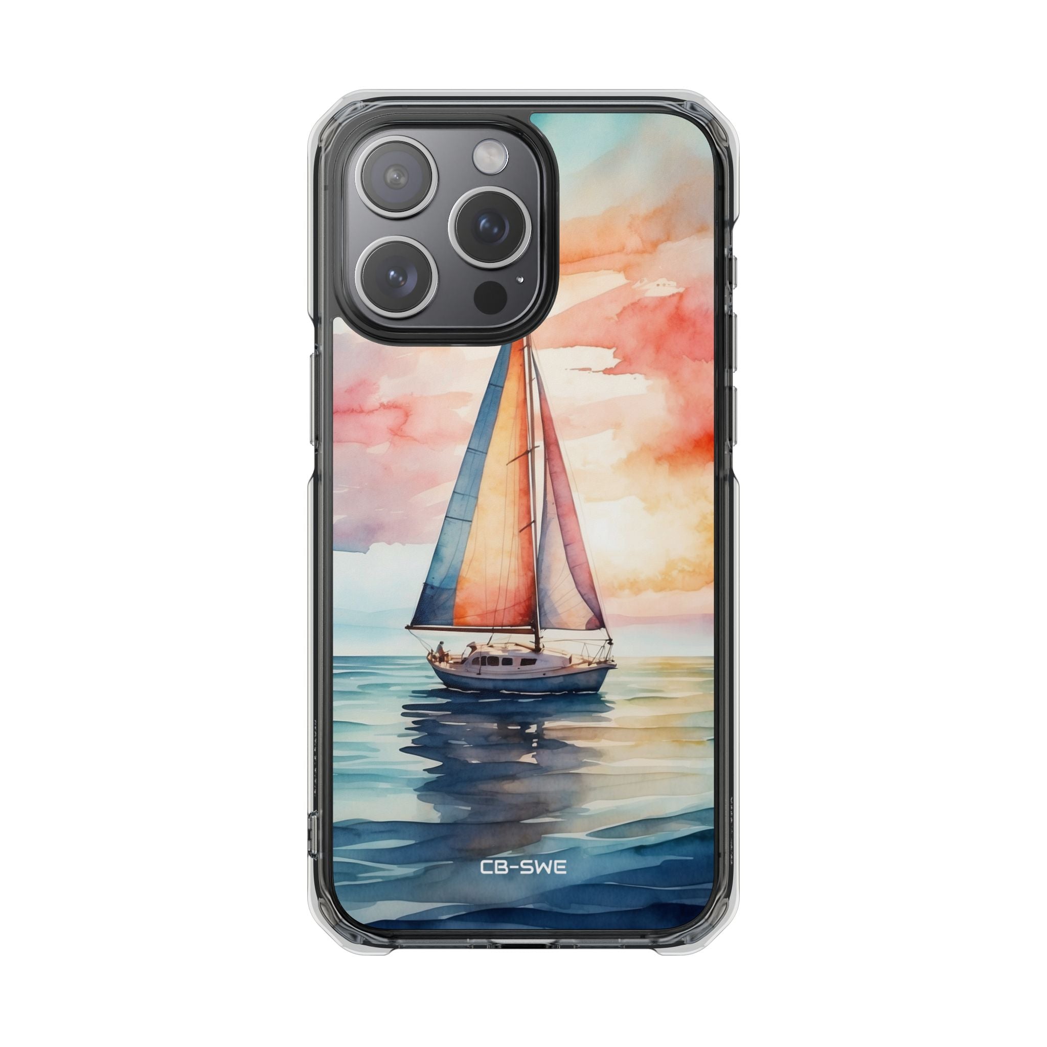 Sailboat Glides Calm iPhone Case - Impact