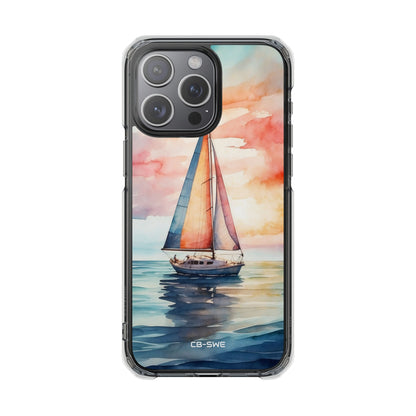 Sailboat Glides Calm iPhone Case - Impact