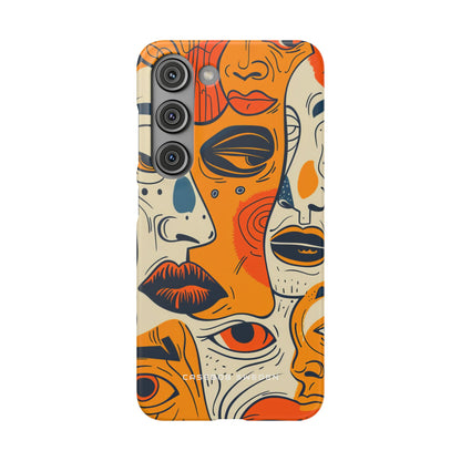 Gradient Face Mosaic Samsung S23 - Slim Phone Case