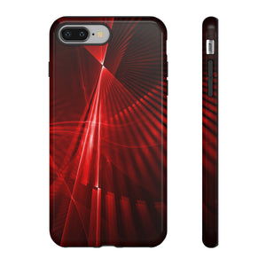 Red Disco Lights - Protective Phone Case