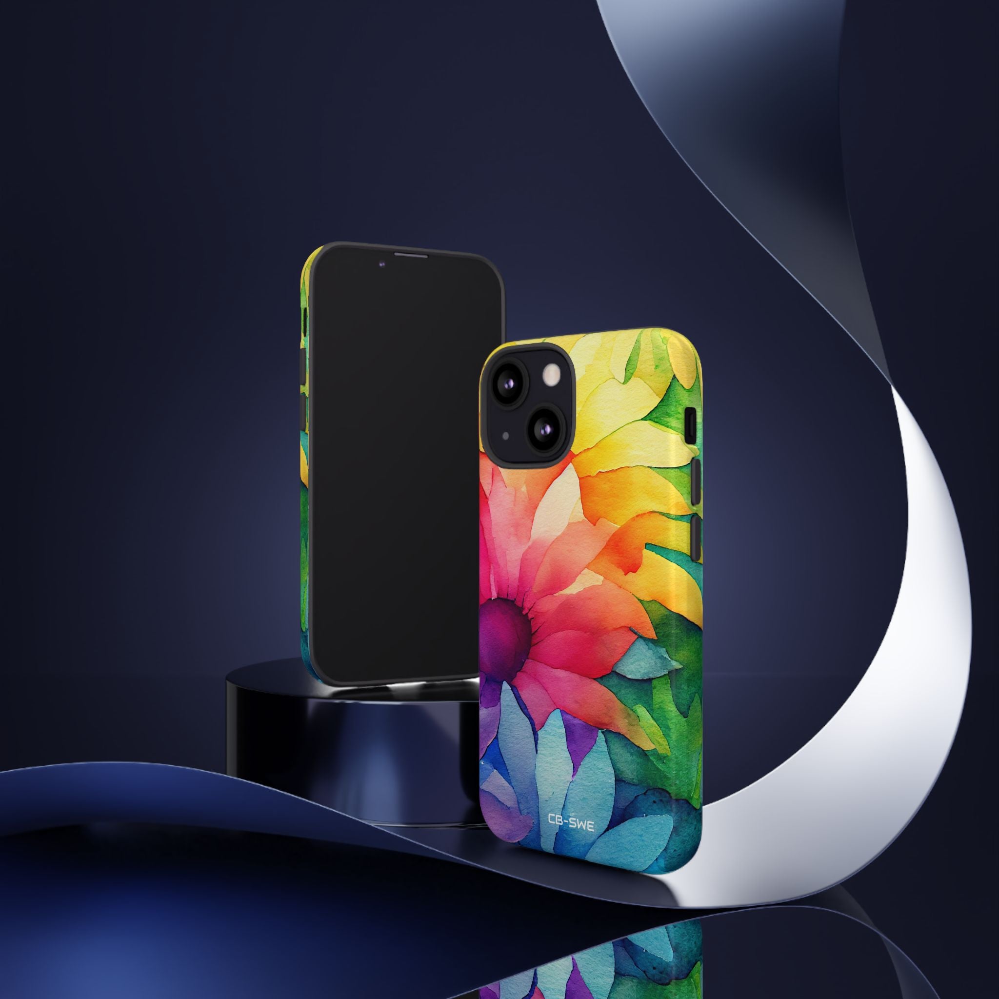 Vibrant Floral Symphony - iPhone Case