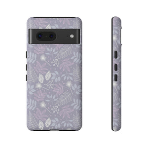 Purple Mona Leaf - Protective Phone Case