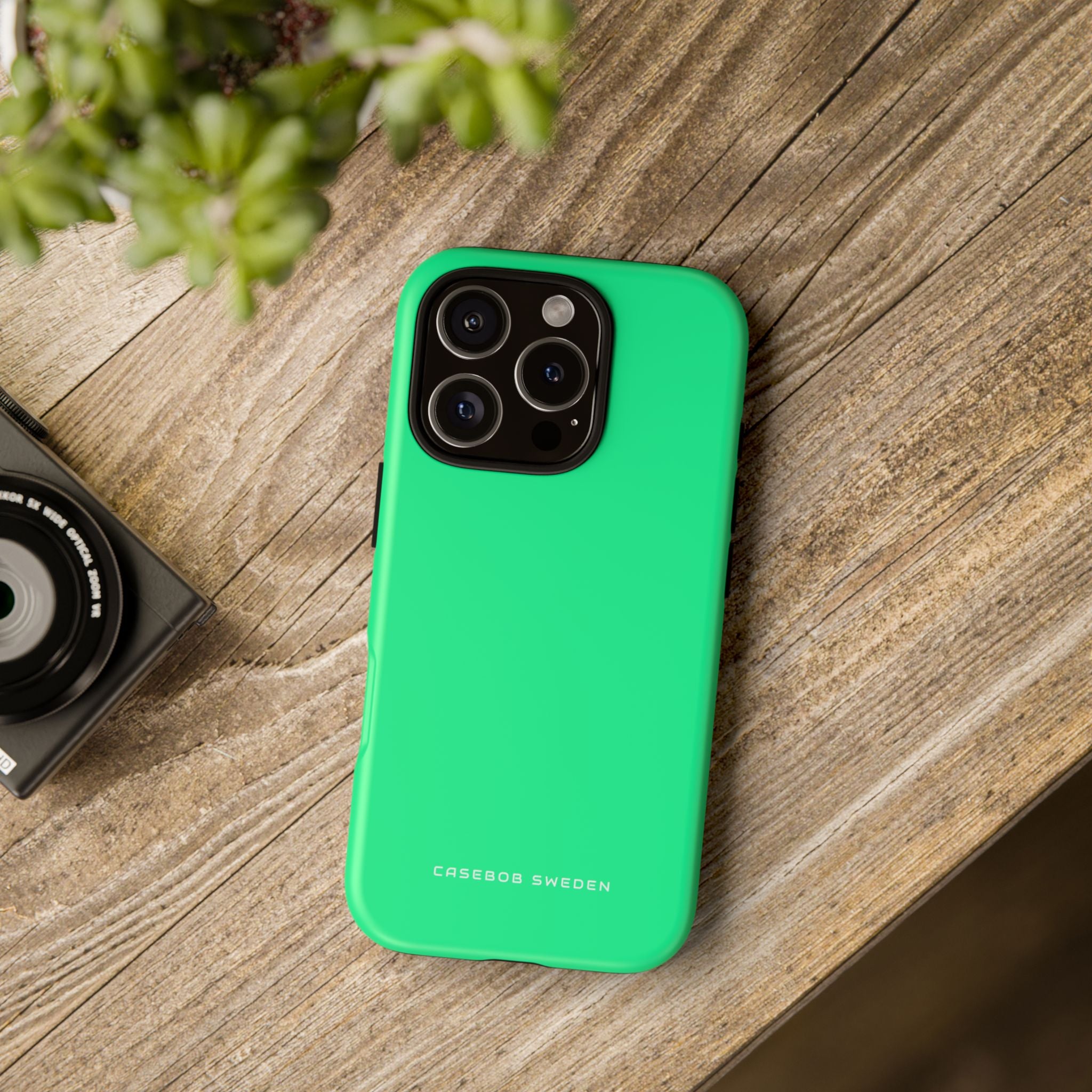 Medium Spring Green iPhone 16 - Tough Phone Case