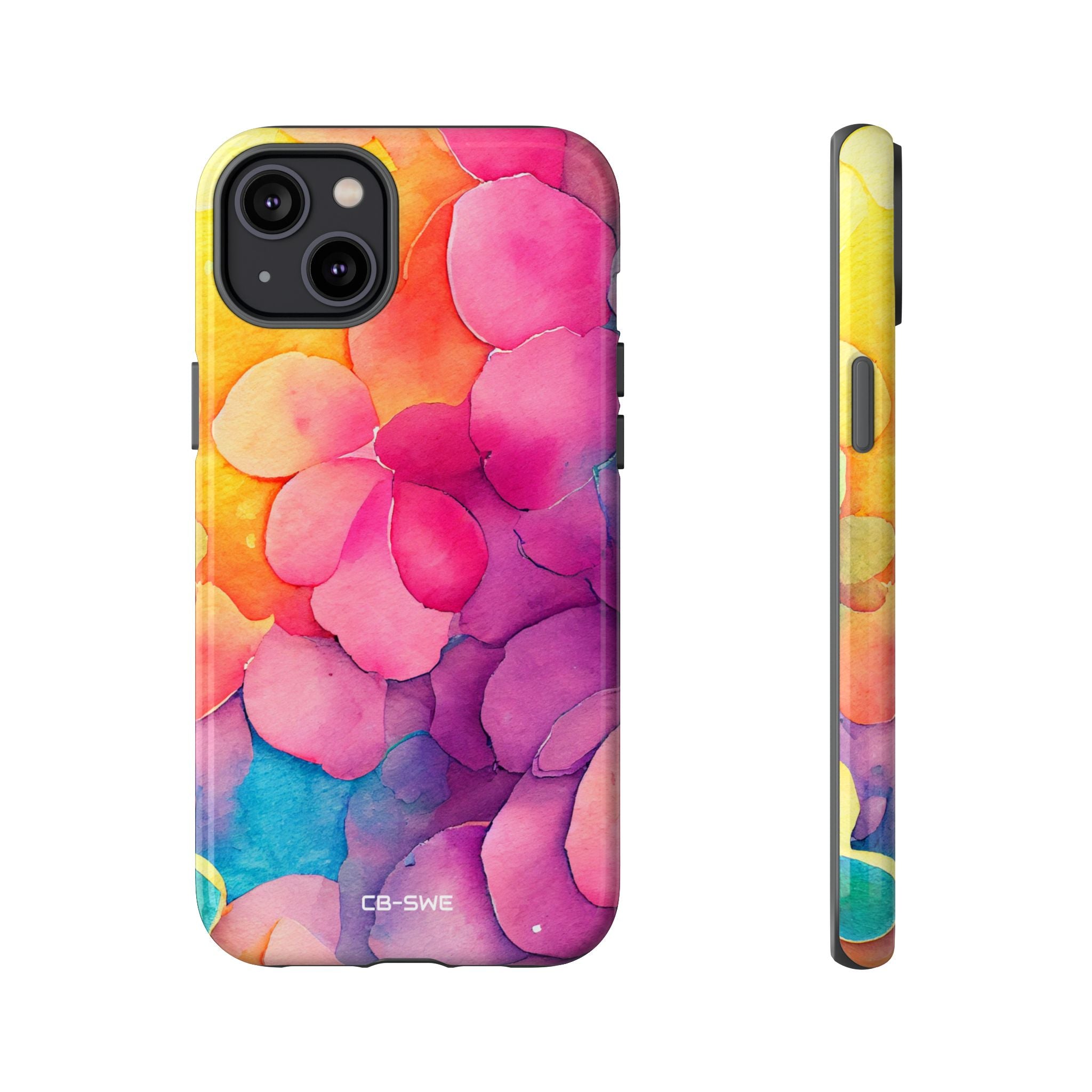 Vibrant Petal Fusion - iPhone Case