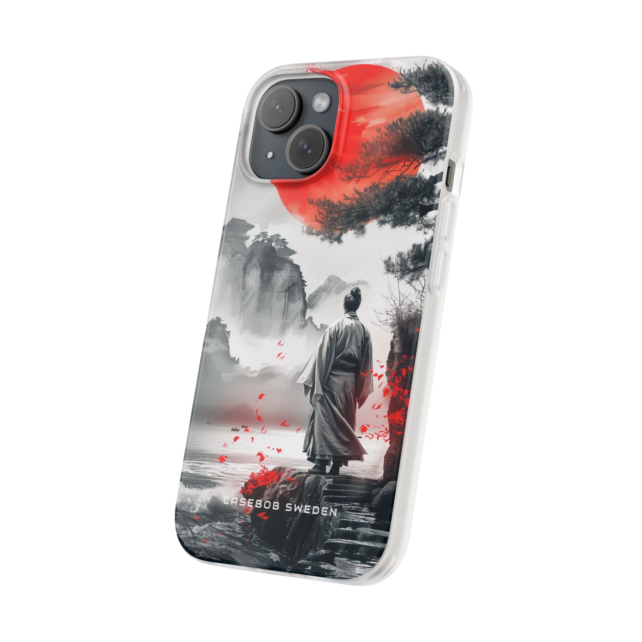 Zen Harmony: Japanese Serenity in Motion iPhone 15 - Flexi Phone Case