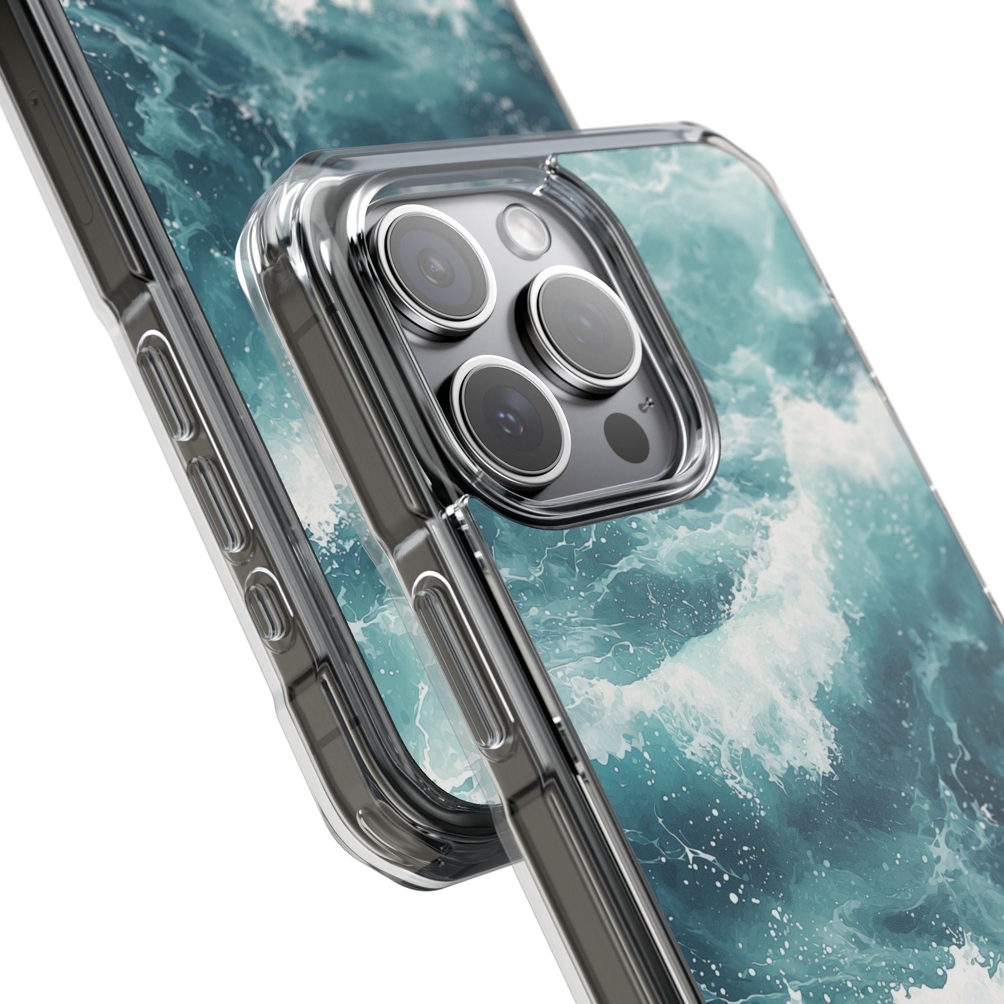 Waves Dance Light iPhone Case - Impact
