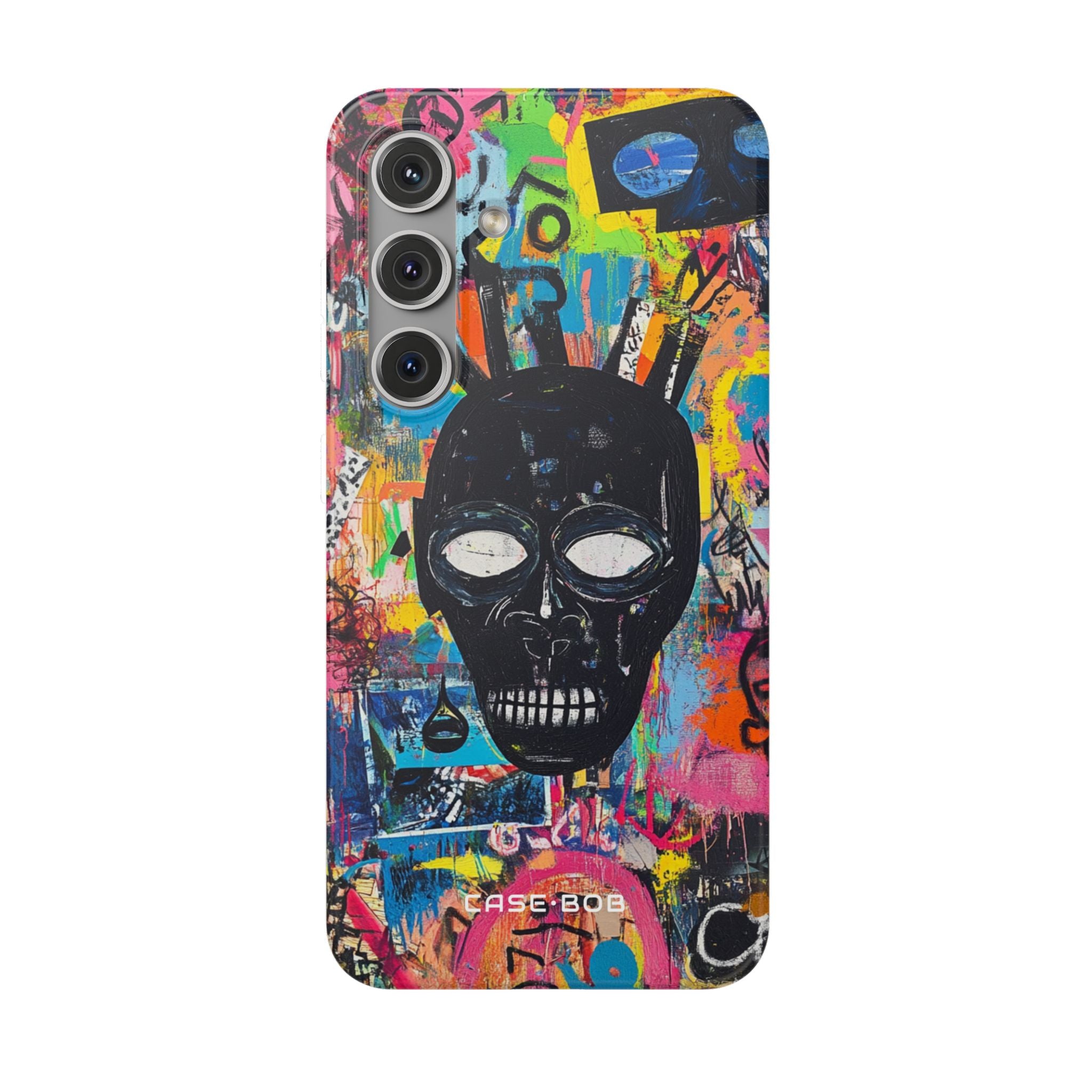 Skull Vortex Samsung S24 Case - Soft