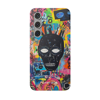Skull Vortex Samsung S24 Case - Soft