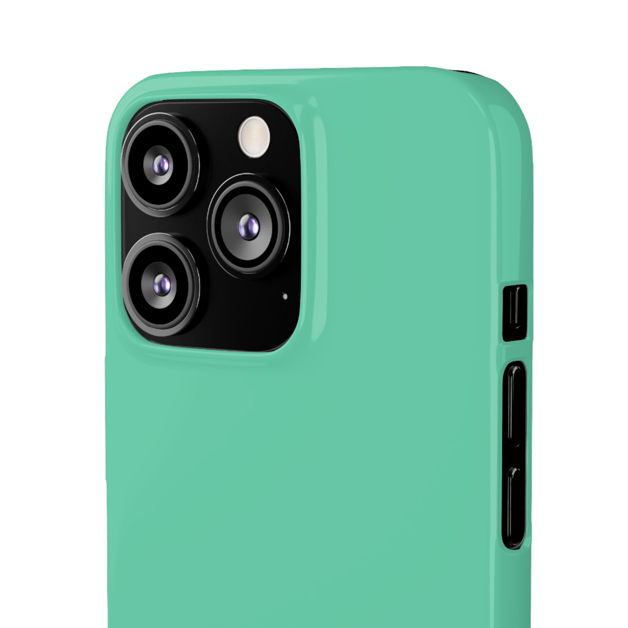 Medium Aquamarine iPhone 13 - Slim Phone Case