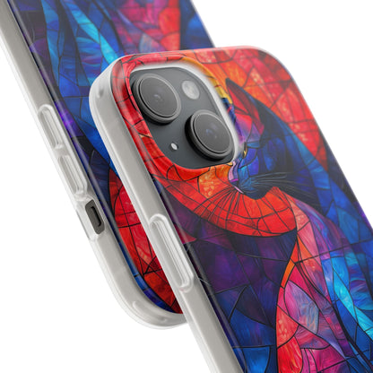 Celestial Cat iPhone 15 Case - Soft