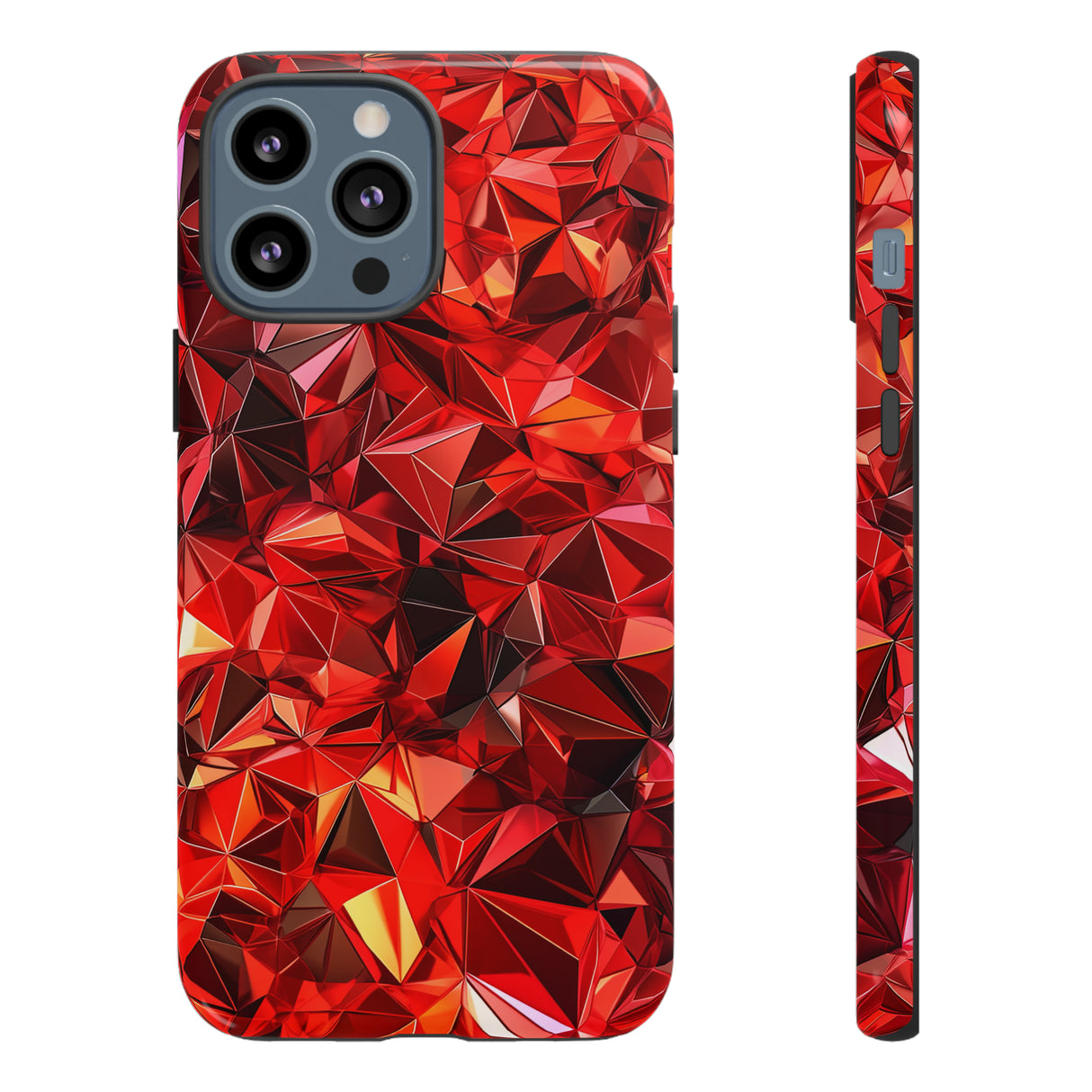 Geometric Red Fusion - Schutzhülle fürs Handy