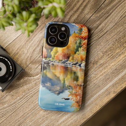 Autumn Leaves Reflect - iPhone Case