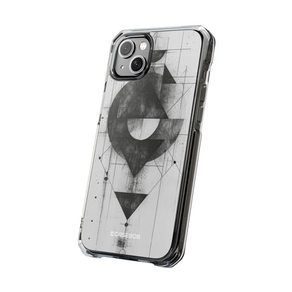 Monochrome Geometry - Phone Case for iPhone