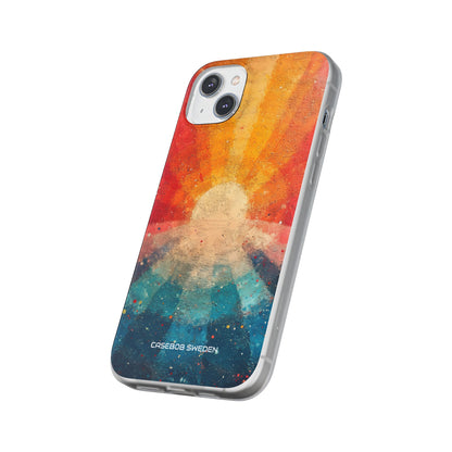 Sunburst Energy - Flexi iPhone 14 Phone Case