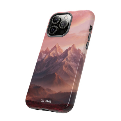 Vibrant Peaks Emerge - iPhone Case