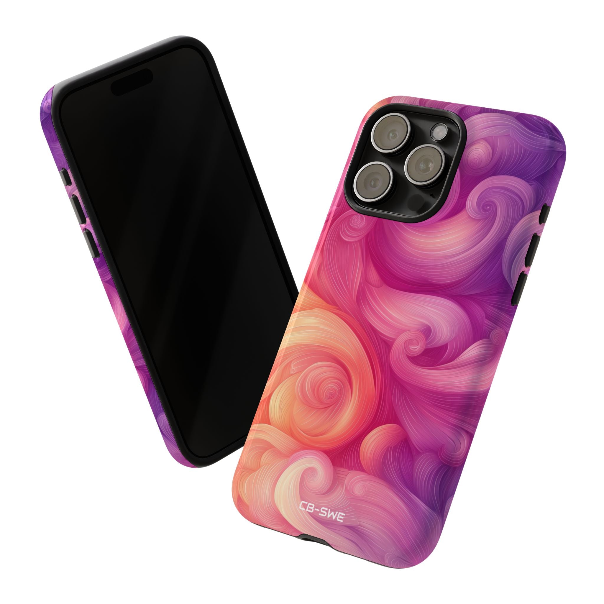Swirls Embrace Light - iPhone Case