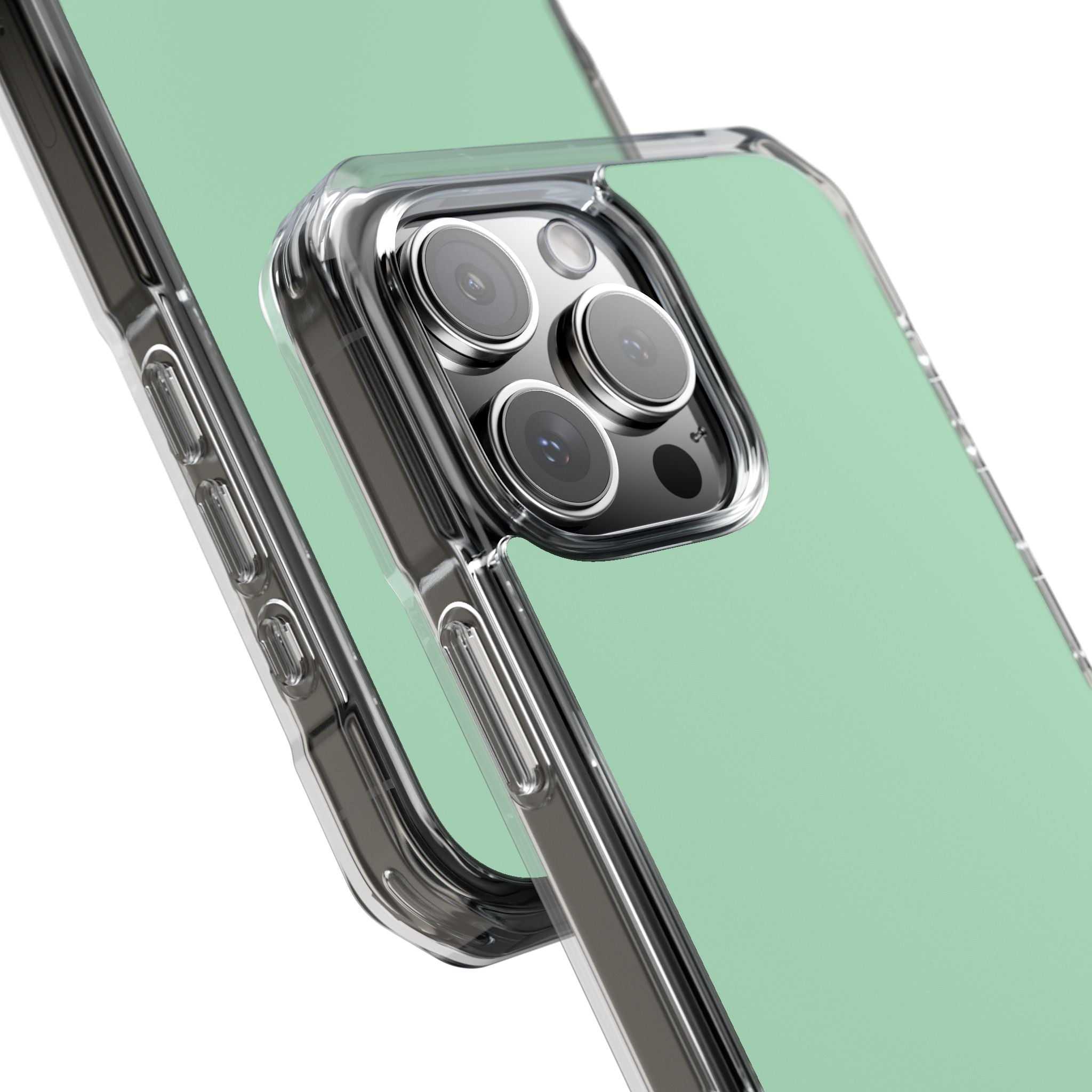 iPhone 16 Verde Menta - Impact Clear+