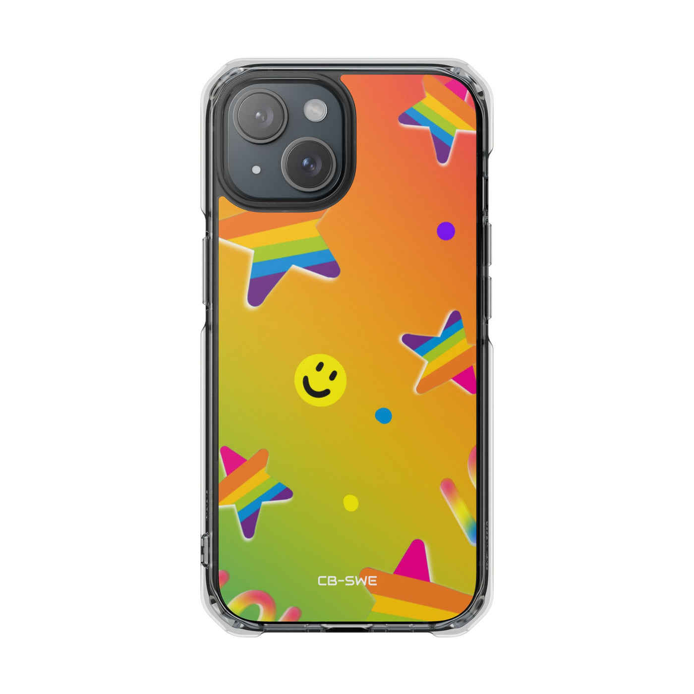 Vibrant Pop Whimsy iPhone Case - Impact