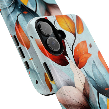 Vibrant Leaf Cluster iPhone 16 Plus Case - Tough