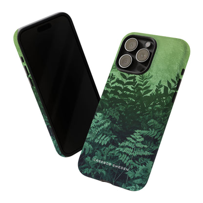 Gradient Fernscape Lush iPhone 15 - Tough Phone Case