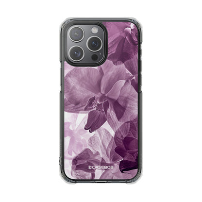 Radiant Orchid  - Clear Impact Case for iPhone