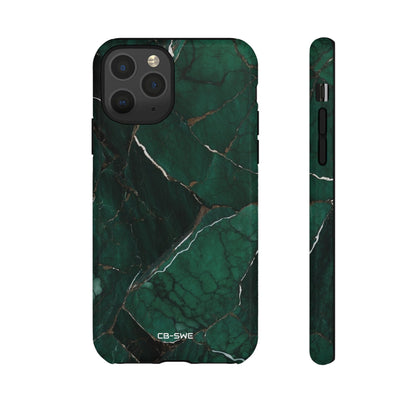 Emerald Veins Flow - iPhone Case