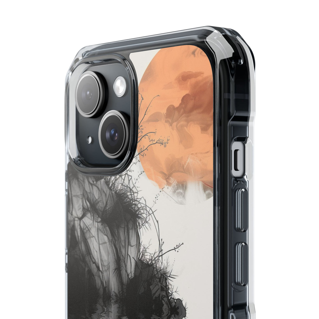 Timeless Serenity - Phone Case for iPhone (Clear Impact - Magnetic)