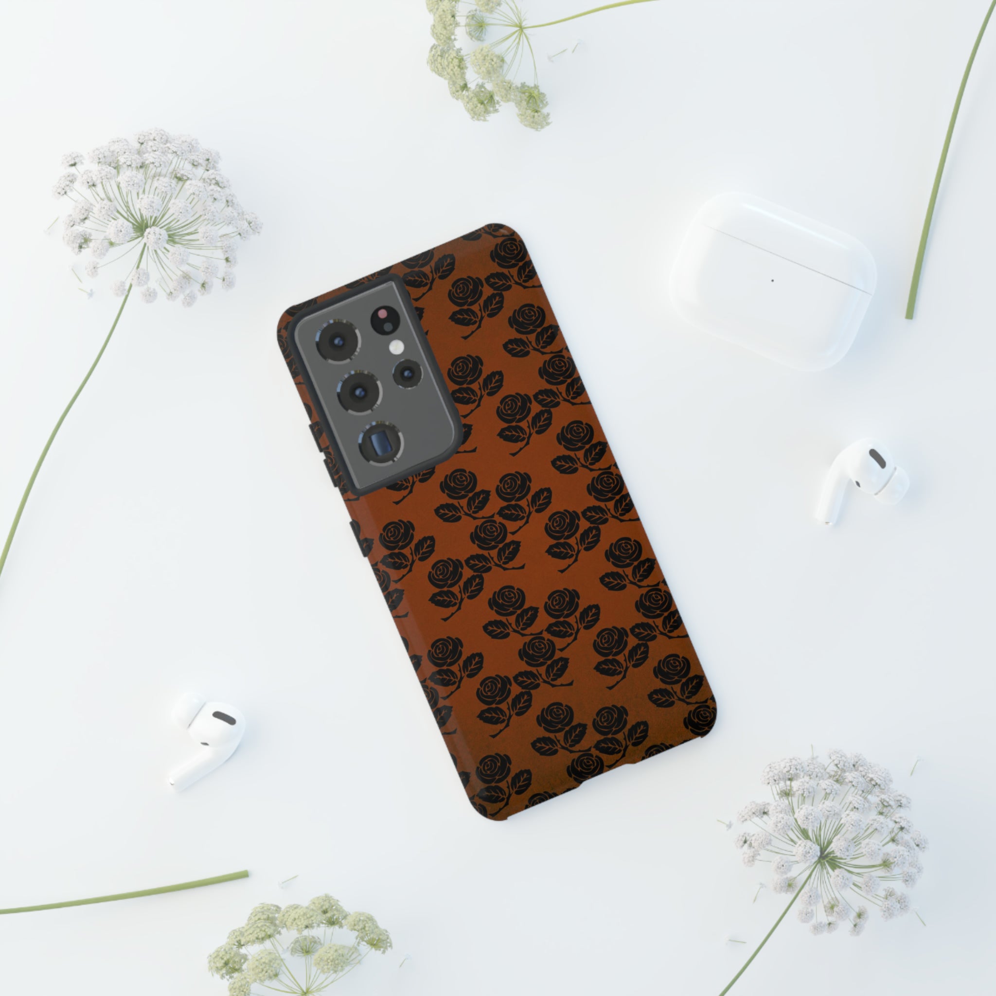 Battlerose Gothic Flower - Protective Phone Case