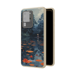 Tranquil Lotus Serenity | Biodegradable Phone Case