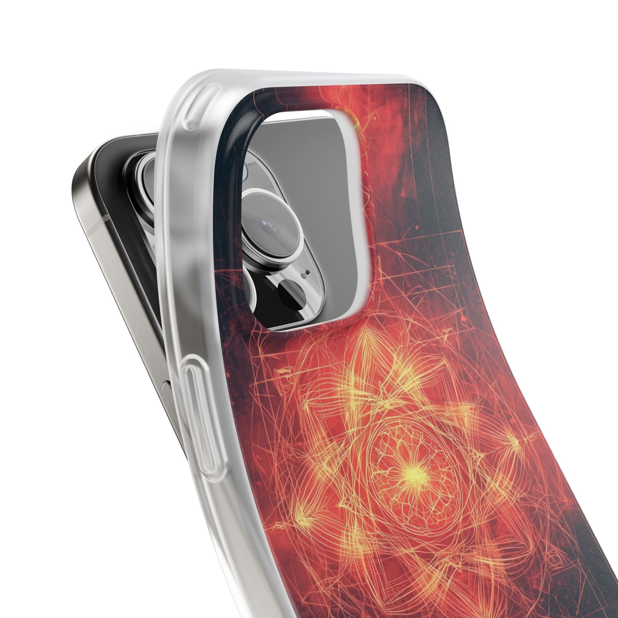 Radiant Mandala iPhone 16 Pro Max Case - Soft