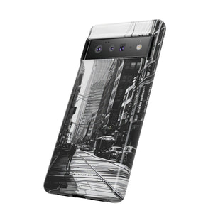 Noir Urban Serenity | Protective Phone Case for Google Pixel