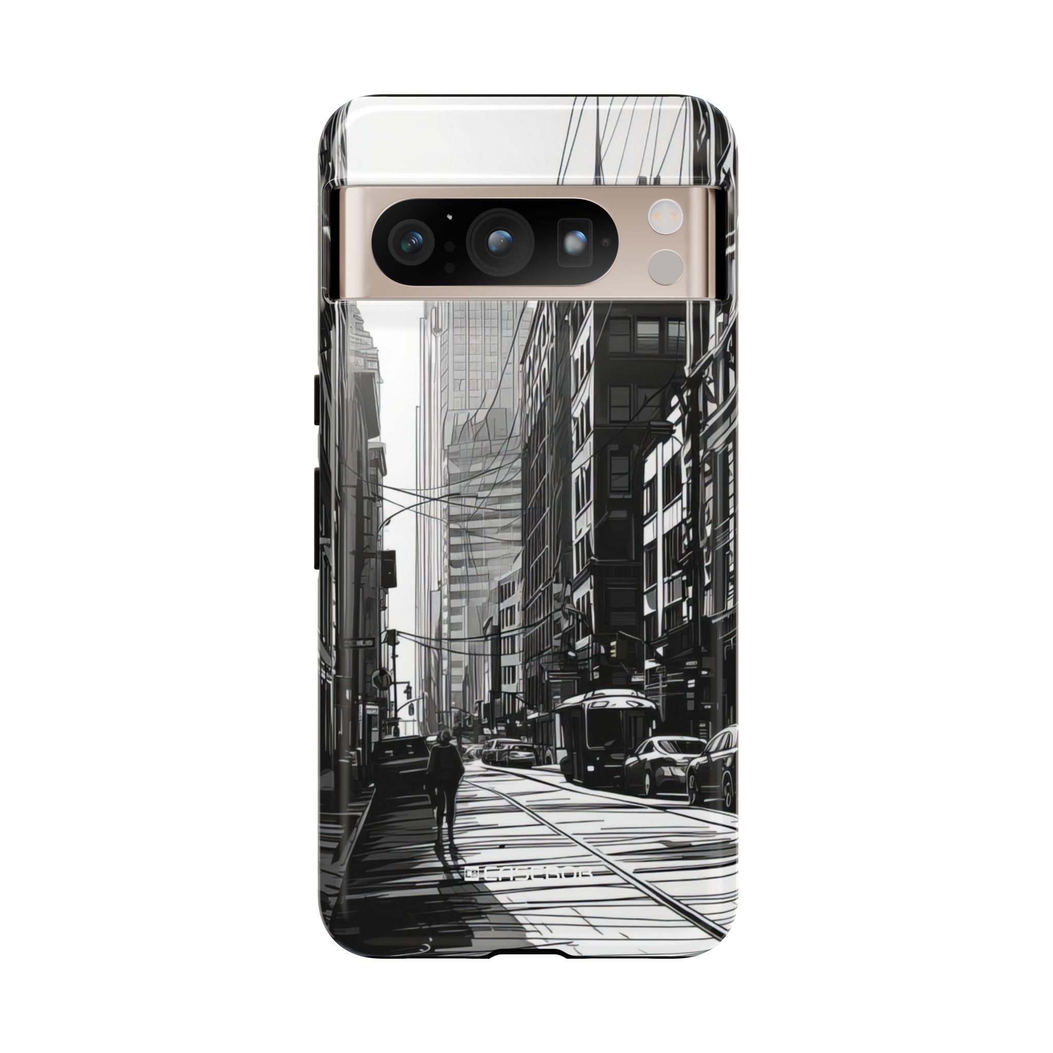 Noir Urban Serenity - Phone Case for Google Pixel