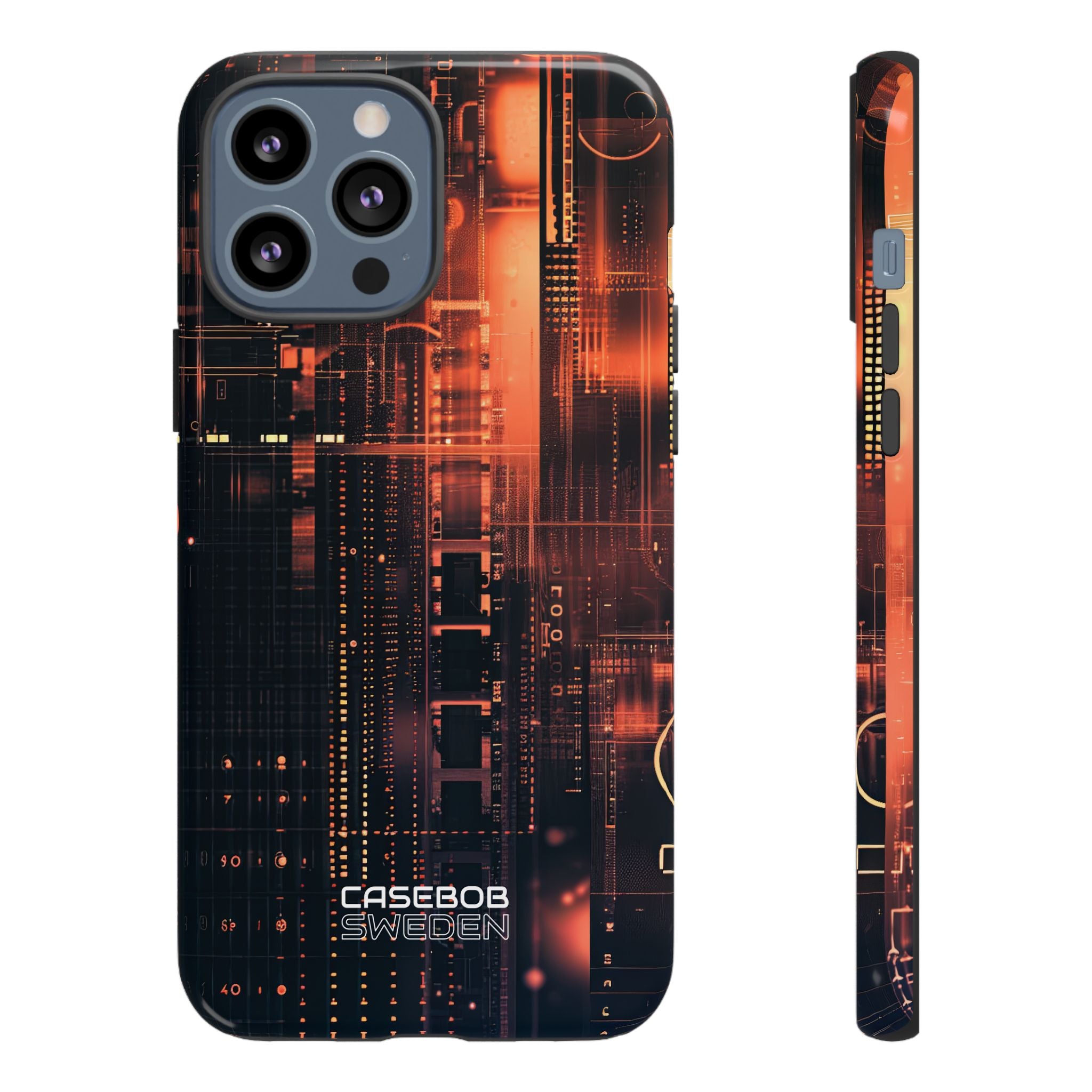 Neon Circuit Dreams iPhone 13 - Tough