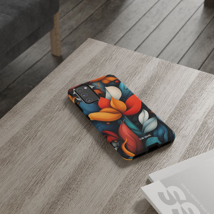 Vibrant Floral Harmony - Samsung Case