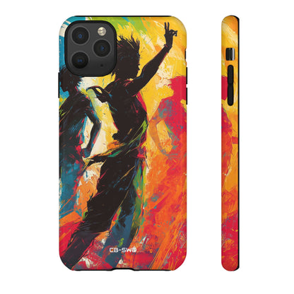 Figures Dance Wildly - iPhone Case
