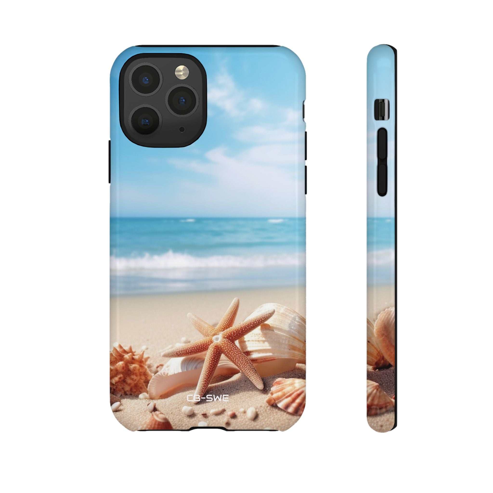 Shells Rest Beneath Waves - iPhone Case