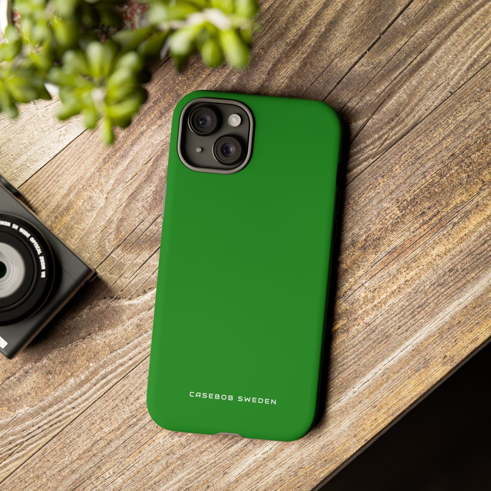 Forest Green iPhone 15 - Tough Phone Case