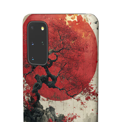 Zen Serenity in Red Harmony Samsung S20 - Slim Phone Case