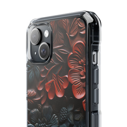 Sculpted Floral Elegance iPhone Case - Impact