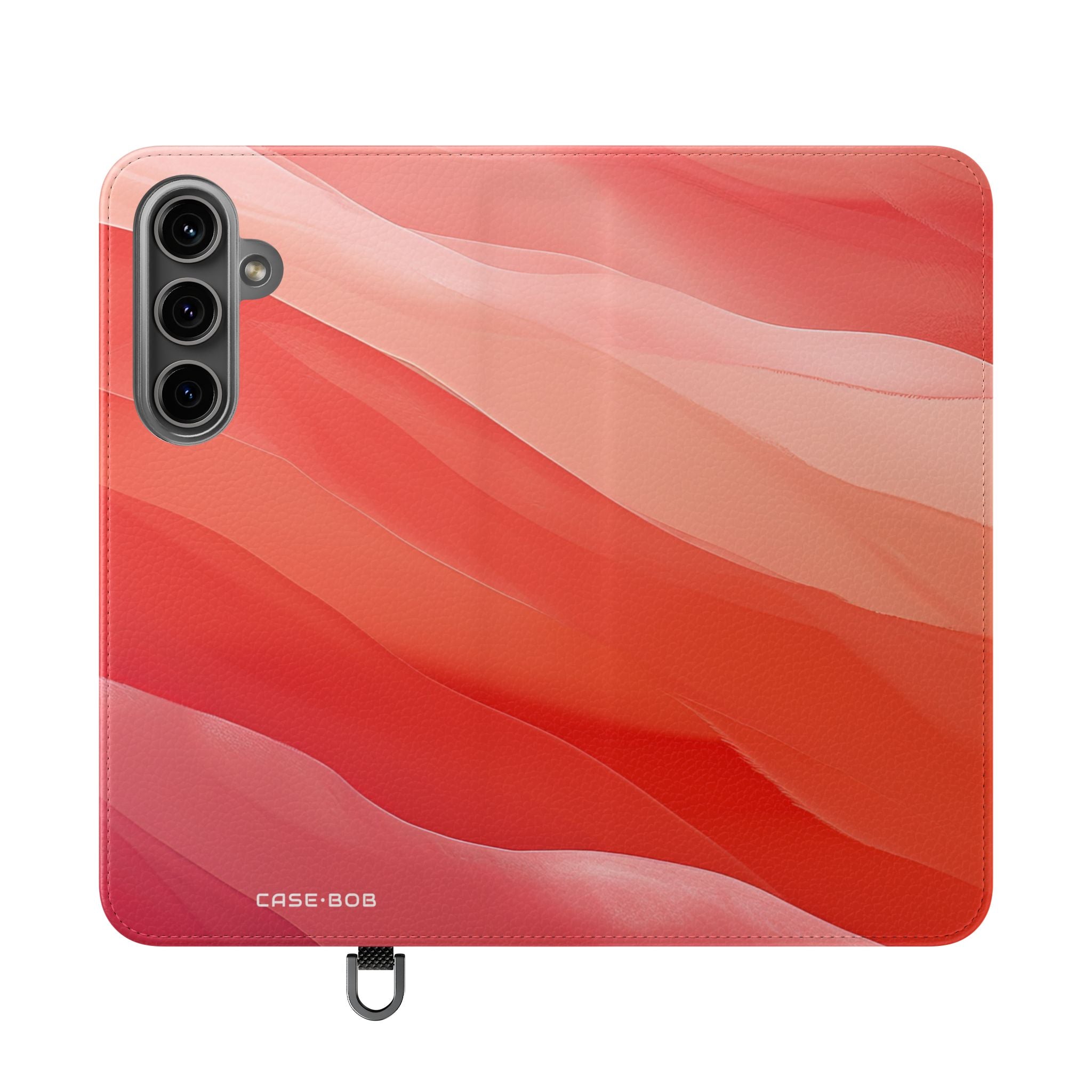 Wavy Coral Bands - Samsung S24 Plus Case - Lompakkokotelo