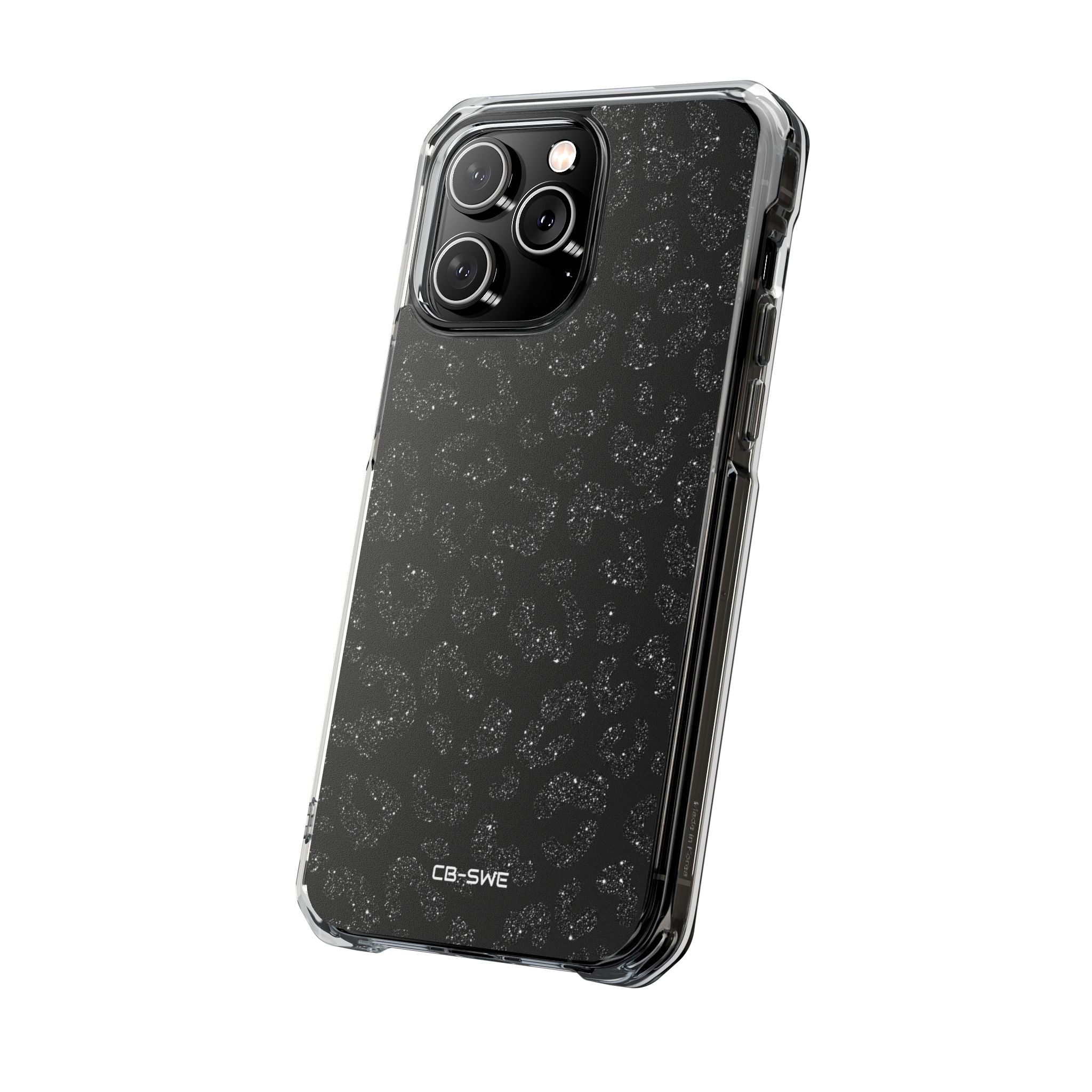 Glittery Leopard Elegance iPhone Case - Impact