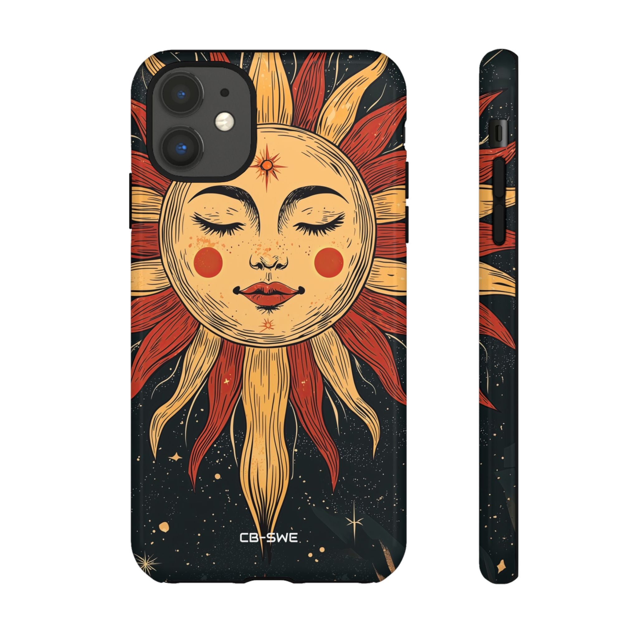 Sunshine Embraces Stars - iPhone Case