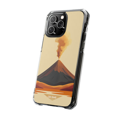 Volcano Erupts Brightly iPhone Case - Impact