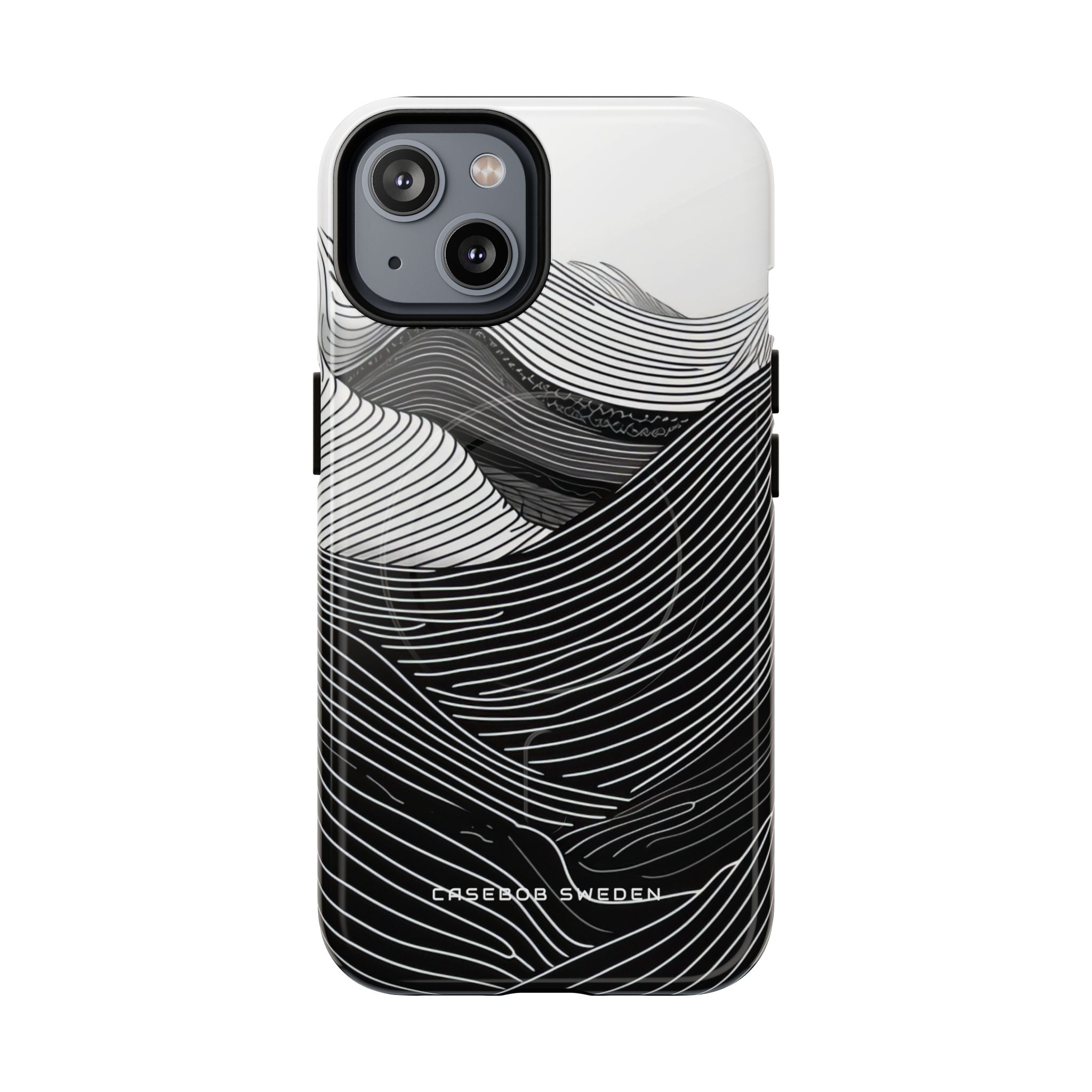 Undulating Horizon Waves iPhone 14 | Tough+ Phone Case